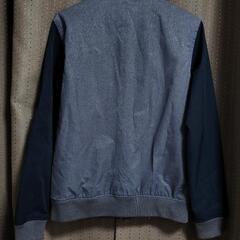 グレー&紺　メンズ　ジャケット　ワケアリの画像