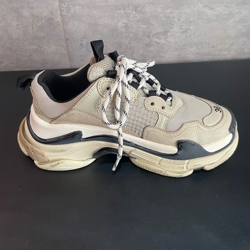 BALENCIAGA TripleS Vanille EU36 24cm バレンシアガ トリプルS