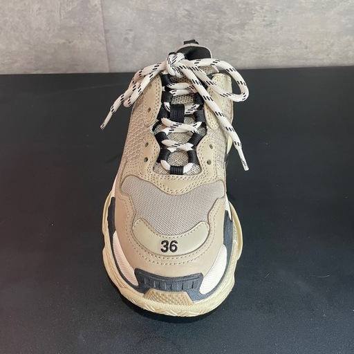 BALENCIAGA TripleS Vanille EU36 24cm バレンシアガ トリプルS
