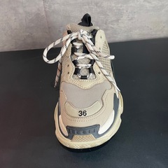 BALENCIAGA TripleS Vanille EU36 24cm バレンシアガ トリプルS