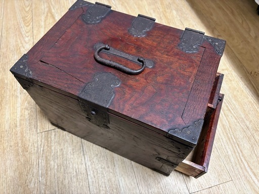 骨董、古箪笥、硯
