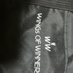 WINGS OF WINNERS ボストンバッグ 黒の画像