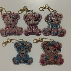ダイヤモンドアートキーホルダー