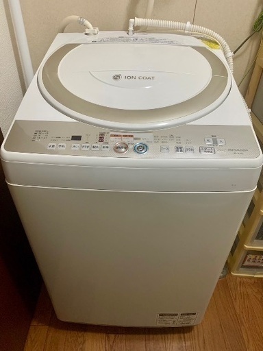 SHARP 洗濯機 ES-TG4573 7.0kg  2010年製