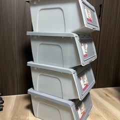ダイソー製 衣類ケース　4個セットの画像