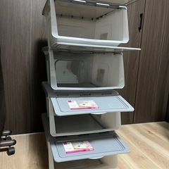 ダイソー製 衣類ケース　4個セットの画像