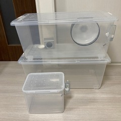 ハムスター ケージ 3個
