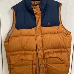 timberland ダウンベスト　メンズXLの画像