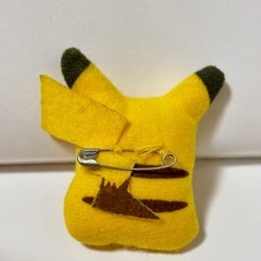 ポケモン初代　ピカチュウバッジの画像