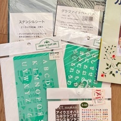 ステンシル本 セット の画像