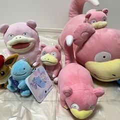 【取引済】ポケモン　ヤドン　ヌオー　イーブイ　ぬいぐるみ　
