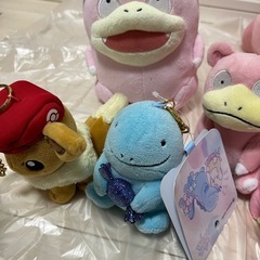 【取引済】ポケモン　ヤドン　ヌオー　イーブイ　ぬいぐるみ　の画像