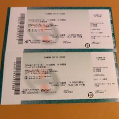 偉人集結★サッカー試合★チケットです。（交渉中一旦停止）