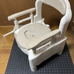 介護用ポータブルトイレの画像