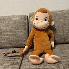 おさるのジョージ　ぬいぐるみ　リュックサック