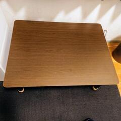 ニトリ　簡単に脚を外せるローテーブルの画像