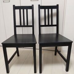 IKEAダイニングチェア2脚セット 難あり