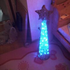 １５０ｃｍ　クリスマスツリー　青ＬＥＤ　