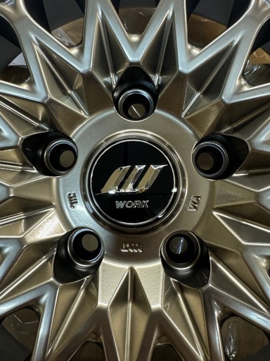 4本セット WORK VS-XV 21インチ 9j +34 PCD120 ラスターブロンズゴールド 40アルファード 40ヴェルファイア レクサス LM500h