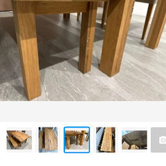 【テーブル売却済み、ベンチのみに変更】MARGINAL ダイニングベンチの画像