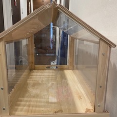 【差し上げます】木製ハウス