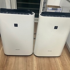 シャープ　空気清浄機2台