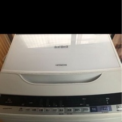 HITACHI 全自動洗濯機 8kg 2017年式