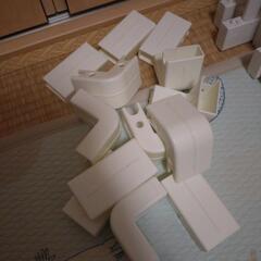 KATOJI　木製ベビーサークル 扉付 ホワイトの画像