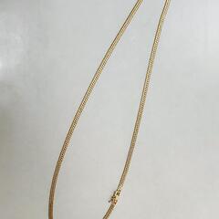 K18 6面ダブル喜平ネックレス