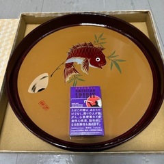 お盆　未使用の画像