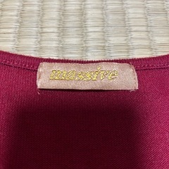 ドルマンニット ワンピース オフショル キャバ ラウンジ massive Mの画像