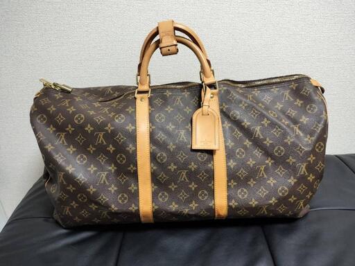 美品Louis Vuitton キーポル60 ブラウン 数回使用のみ
