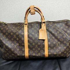 美品Louis Vuitton キーポル60 ブラウン 数回使用のみ