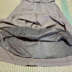 Honeys ハニーズ フレアスカート ベルト付き Lサイズ オフィス スカートの画像