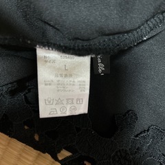 タイトミニワンピ ワンピース ノースリーブワンピ Lサイズの画像