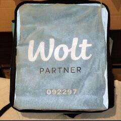 配達バッグ インナージャケットもあり wolt 保温・保冷