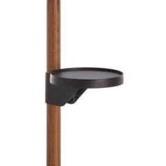 【新品2箱】アイワ金属 木製突っ張り棒 KINOBO トレイ ブラック AP-3023Bの画像