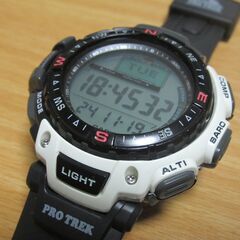 【美品】 カシオ　プロトレック　PRG-40 　白