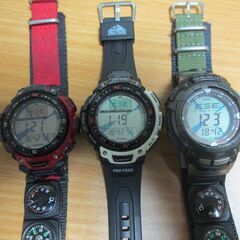 【美品】 カシオ　プロトレック　PRG-40 　白の画像