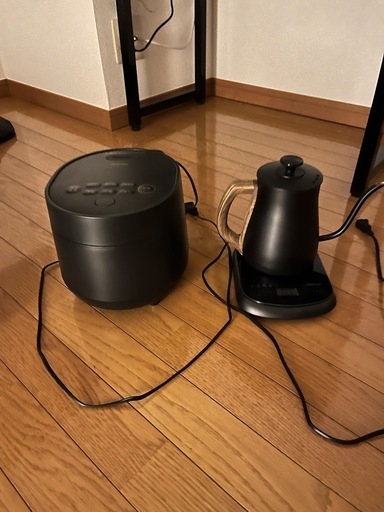 3号炊飯器、電気ケトル