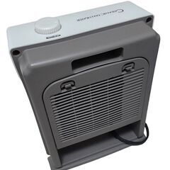 ヤマゼン YAMAZEN セラミックヒーター 強弱2段階切替式 ナチュラルホワイト HF-A121の画像