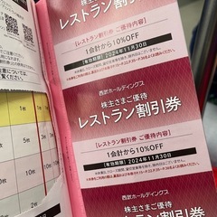 西武　株主優待