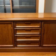 リビングボード 収納 テレビボード アンティーク調　テレビ台