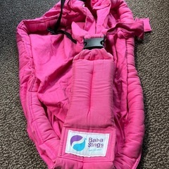 baba slings ババスリング ピンク 新生児から３歳程度の画像
