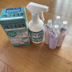 アルコール洗浄セット
