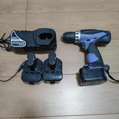 日立工機　訳アリ訳アリ　コードレスドライバドリル　電動ドリル