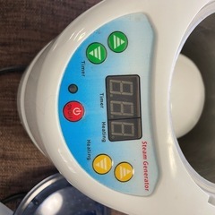 自宅で蒸気サウナの画像