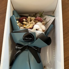 ドライフラワー　花材　国産　ブレゼント箱付きの画像