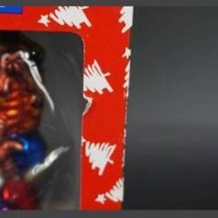 Holiday Expressions　サンタクロース　オーナメント　BLOWN GLASS　ハンドペイントの画像