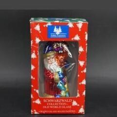 Holiday Expressions　サンタクロース　オーナメント　BLOWN GLASS　ハンドペイントの画像
